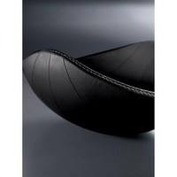photo NINNAANNA Tischdekoration – 100 % schwarze Lederpolsterung 1